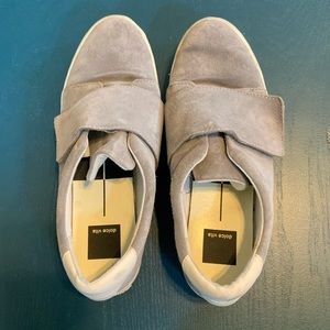 Dolce Vita velcro gray slip on sneakers size 8